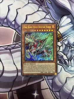 (EY) Fire King High Avatar Kirin - SR14-EN002 - Ultra Rare - 1st Edition VLP - Image 1