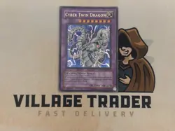 Cyber Twin Dragon - DR04 EN035 - Ultra Rare YuGiOh! - Image 1