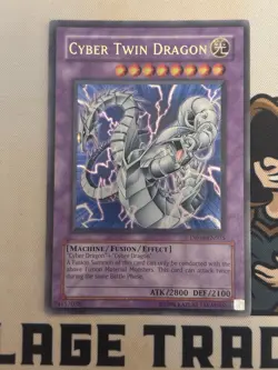 Cyber Twin Dragon - DR04 EN035 - Ultra Rare YuGiOh! - Image 2