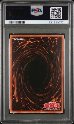 2002 YU-GI-OH! LOB-LEGEND OF BLUE EYES WHITE DRAGON #005 DARK MAGICIAN PSA 9 - Image 2