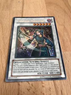 Tempest Magician CSOC-EN088 Secret Rare Unl Edition Yugioh Card - Image 1