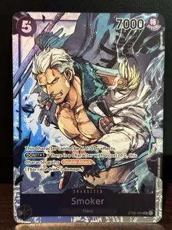 Smoker - ST06-004 - Super Rare - Near Mint - English - One Piece Card Game - Image 1