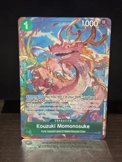 Kouzuki Momonosuke Best Selection Vol. 4 English Alt Art One Piece TCG OP10-028 - Image 1
