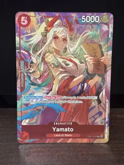 YAMATO One Piece TCG EB01-007 Alt Art PROMO Premium Card Best Selection Vol. 4 - Image 1
