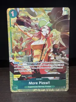 MORE PIZZA!! - One Piece TCG OP07-037 Best Selection Vol. 4 One Piece TCG ENG - Image 1
