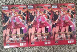 Lot of 3 One Piece EB-03 Sleeved Pack English - Image 1