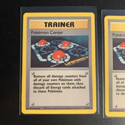 Trainer Pokemon Centre 85/102 | Pokemon Cards TCG Base Set 1999 Common WOTC Mint - Image 1