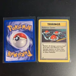 Trainer Pokemon Centre 85/102 | Pokemon Cards TCG Base Set 1999 Common WOTC Mint - Image 2
