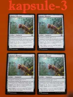 4x Hunter's Blowgun | Lost Caverns of Ixalan | MTG Magic Cards - Image 1