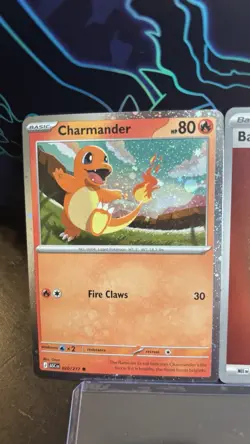 Pokemon TCG (2 Cards) Holo Charmander, Holo Fire Energy Card - Ascended Heroes - Image 4
