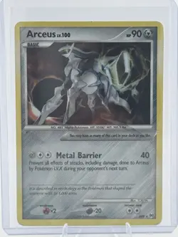 Pokemon Arceus Lv. 100 AR9 Platinum Holo Rare Pokemon Card TCG | LP - Image 1
