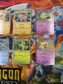 10 Pokemon Cards Mint Cosmo Promos Squirtle Bulbasaur Eevee Flareon Charmander - Image 4