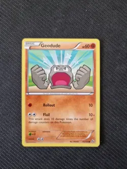 Geodude - 45/106 - Common - XY Flashfire - 2014 - Pokemon Card - LP - Image 1