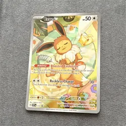 Pokemon Eevee Promo Holo 173 SV Scarlet & Violet 50HP Boosted Evolution Card - Image 1