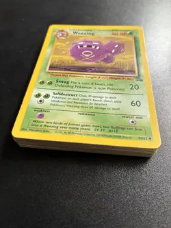 Vintage Fossil Pokemon Cards Bundle x 25 Good Condition 1999 WOTC - Image 1