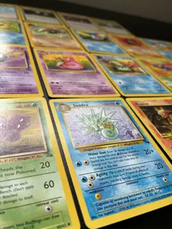 Vintage Fossil Pokemon Cards Bundle x 25 Good Condition 1999 WOTC - Image 3