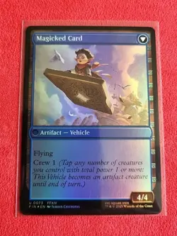Sidequest Card Collection Final Fantasy Foil FIN 73 MTG Vehicle Crew Enchantment - Image 2