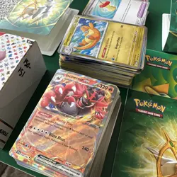 Huge Collection of Bulk Pokemon Cards Lot( Over300) - Image 2
