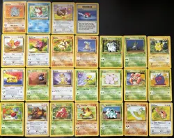Vintage jungle Pokemon Cards Bundle x 25 Good Condition 1999 WOTC - Image 2