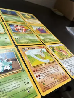 Vintage jungle Pokemon Cards Bundle x 25 Good Condition 1999 WOTC - Image 5