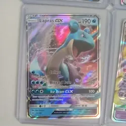 Pokemon TCG Espeon GX Full Art Ultra Rare Sun & Moon 140/149 plus 3 other cards - Image 4