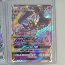 Pokemon TCG Espeon GX Full Art Ultra Rare Sun & Moon 140/149 plus 3 other cards - Image 5