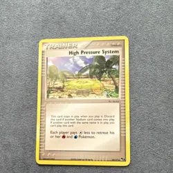 Pokemon High Pressure System Trainer 2006 Card 10/17 Pop Series 3 - Image 1