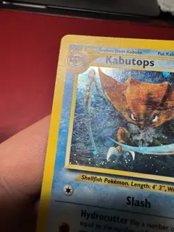 Kabutops 6/75 Holo Rare Neo Discovery Pokemon Card HP - Image 3