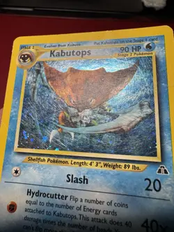 Kabutops 6/75 Holo Rare Neo Discovery Pokemon Card HP - Image 5