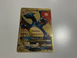 Pokemon Charizard GX 250HP Gold Foil Fan Art Card SV49 / SV94 - Image 1