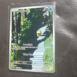 POKEMON TCG EXTENDED ART ACRYLIC CASE CARD PSYDUCK 175 MEW ANIME FRAME B L28 - Image 1