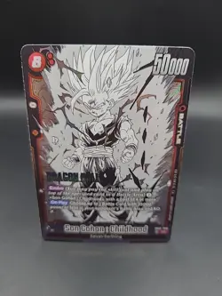 Son Gohan : Childhood SB02-008 SR Manga Art - Dragon Ball Card Game FUSION WORLD - Image 1