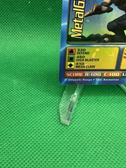 Digimon MetalGreymon DW-01 Rare Holo Card PlayStation Promo Bandai 1999 - Image 5