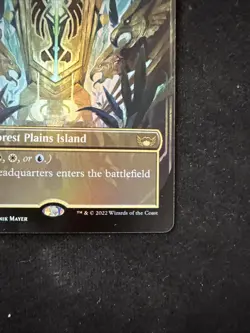 MTG - Spara's Headquarters (Borderless) Streets of New Capenna Foil - Nm - Image 4