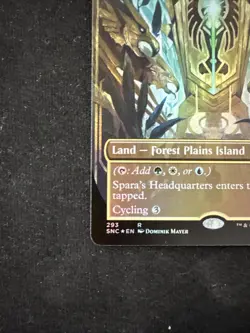 MTG - Spara's Headquarters (Borderless) Streets of New Capenna Foil - Nm - Image 5