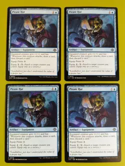 Pirate Hat x4 Lost Caverns of Ixalan 4x MTG Magic the Gathering - Image 1