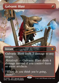Galvanic Blast (Borderless) Special Guests Regular Magic The Gathering MTG - Image 1