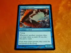 1x Foil - Murder of Crows - Magic the Gathering MTG Innistrad - Image 1