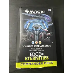 Magic The Gathering Edge of Eternities Counter Intelligence Commander Deck - Image 1