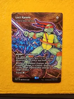 Leo's Katana 18 - Sword of Sinew and Steel (Borderless) CLEAN - Image 1