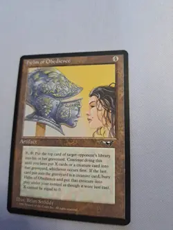 MTG: Helm of Obedience (NM): Alliances (s) - Image 3