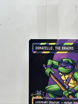 MTG Donatello, the Brains - Surge Foil - Borderless, NM-Mint Mythic 0085 - Image 2