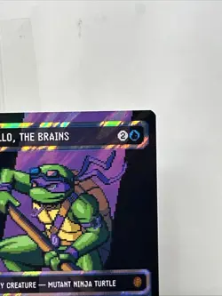MTG Donatello, the Brains - Surge Foil - Borderless, NM-Mint Mythic 0085 - Image 3