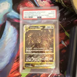 Pokemon Giratina VSTAR Ultra Rare Holo Vstar Universe 261/172 PSA 10 - Image 1