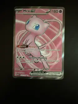 Pokemon TCG Mew EX 193/165 Scarlet & Violet 151 Ultra Rare Holo - Image 1