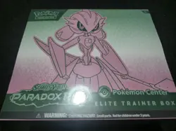 Pokemon TCG Paradox Rift Pokemon Center Elite Trainer Box Sealed - Image 1