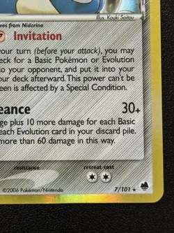 Pokemon Nidoqueen Delta Species 7/101 Holo Rare Dragon Frontiers - Image 4