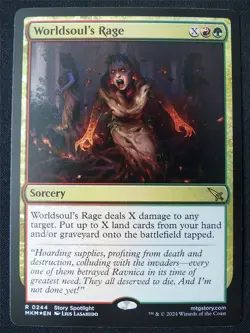 Worldsoul's Rage Foil - MKM - Mtg Card #29R - Image 1