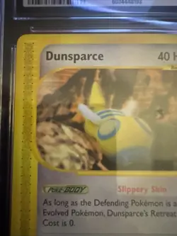 Dunsparce 53/144 2003 Pokemon Skyridge CGC 10 Gem Mint - Image 4