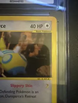 Dunsparce 53/144 2003 Pokemon Skyridge CGC 10 Gem Mint - Image 5